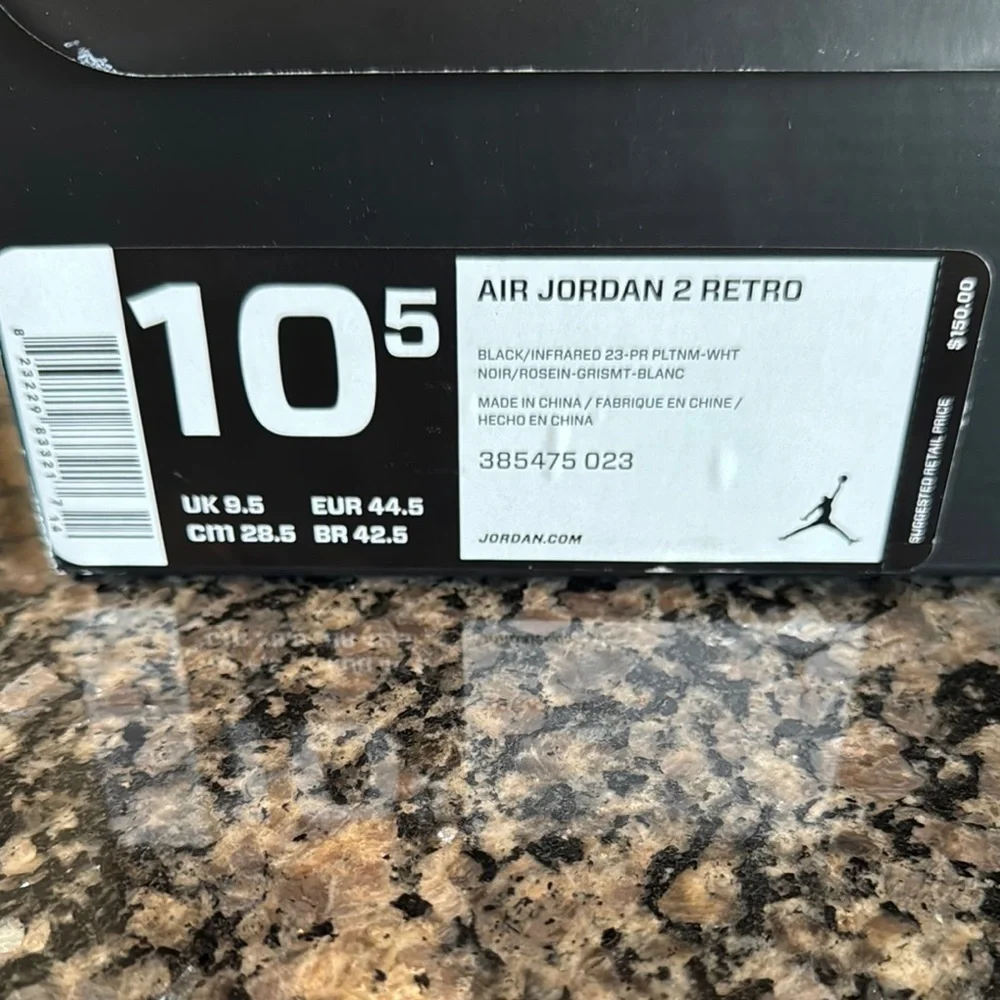 Air Jordan 2 retro Gray and Blue Sneakers EUC 10.5